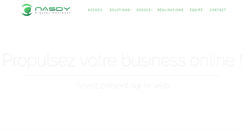 Desktop Screenshot of nasdy.fr
